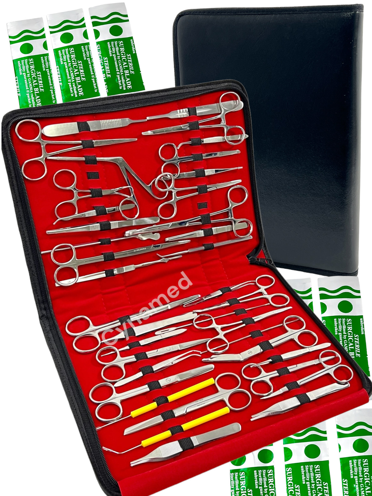 NEW PREMIUM 157 PC MINOR SURGERY SUTURE SET SURGICAL INSTRUMENTS KIT-ALL IN ONE 