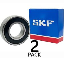 (2 PACK) SKF 6205-2RSH 25X52X15MM Double Rubber Seal Ball Bearings picture