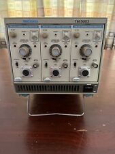 TEKTRONIX TM5003 Power Module with 3 AM503 Current Probe Amplifiers Powers on picture
