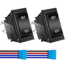 Momentary RV Jack Switch 30 Amp 12V DC Reverse Polarity Rocker Switch Motor Cont picture
