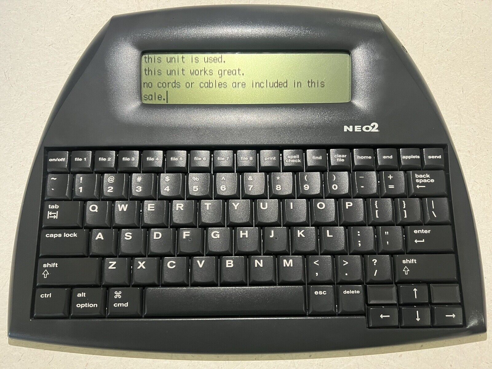 AlphaSmart Neo2 Laptop Word Processor Portable Notebook Pad