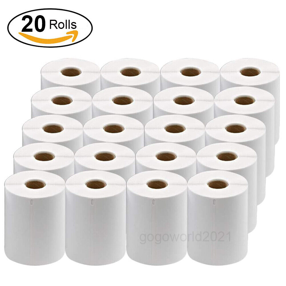 20 Rolls DYMO 4XL Labels Direct Thermal Shipping Labels 4