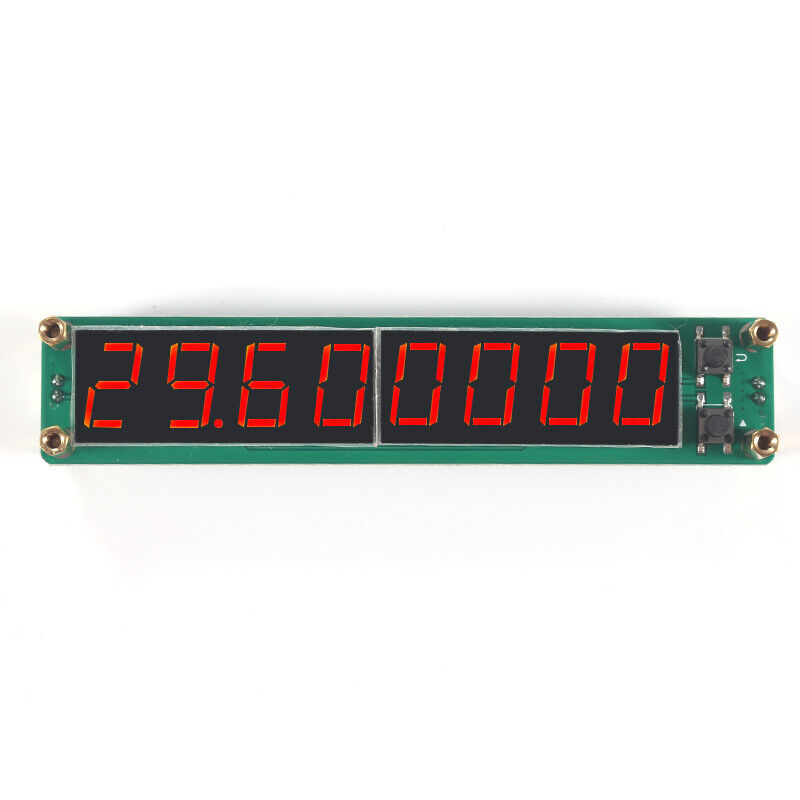 1-0.1MHz~2400MHz PLJ-8LED-H Module 2.4 GHz Microchip's Frequency Display Unit