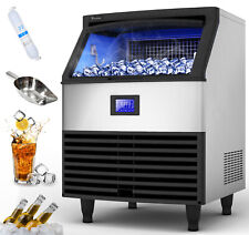TAUS 270lbs/24h Commercial Ice Maker Machine Freestanding Ice Cube Machine picture