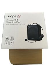 HamiltonBuhl Amp-Up Personal UHF Voice Amplifier with Wireless Microphone picture