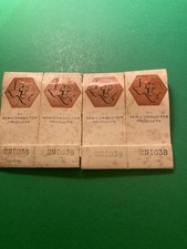 4 Pcs VINTAGE TEXAS INSTRUMENT TI 2N1038 GOLD LEAD Ge PNP TRANSISTOR NOS picture