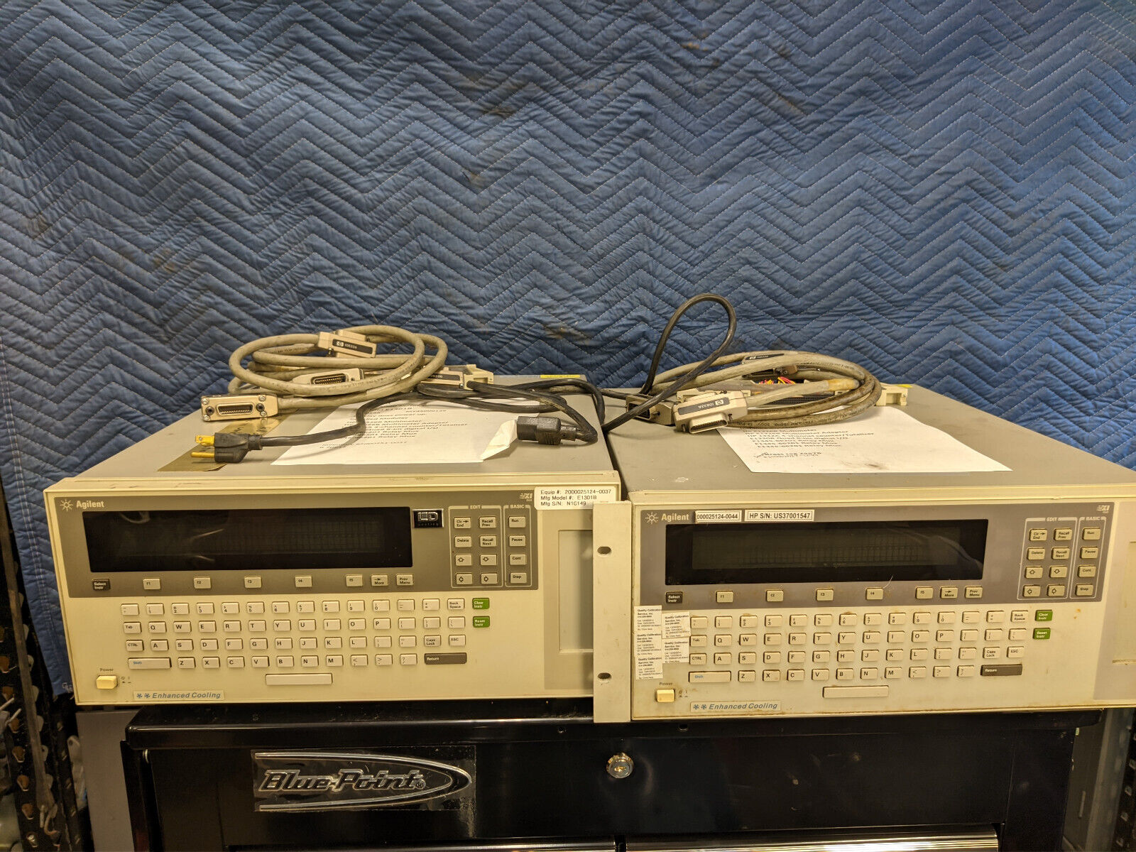 Agilent E1301B Mainframe  9-slots with multimeter, totalizer, and relay muxes