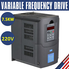 7.5KW 220V 10HP Single To 3 Phase Variable Frequency Drive Inverter CNC VFD picture