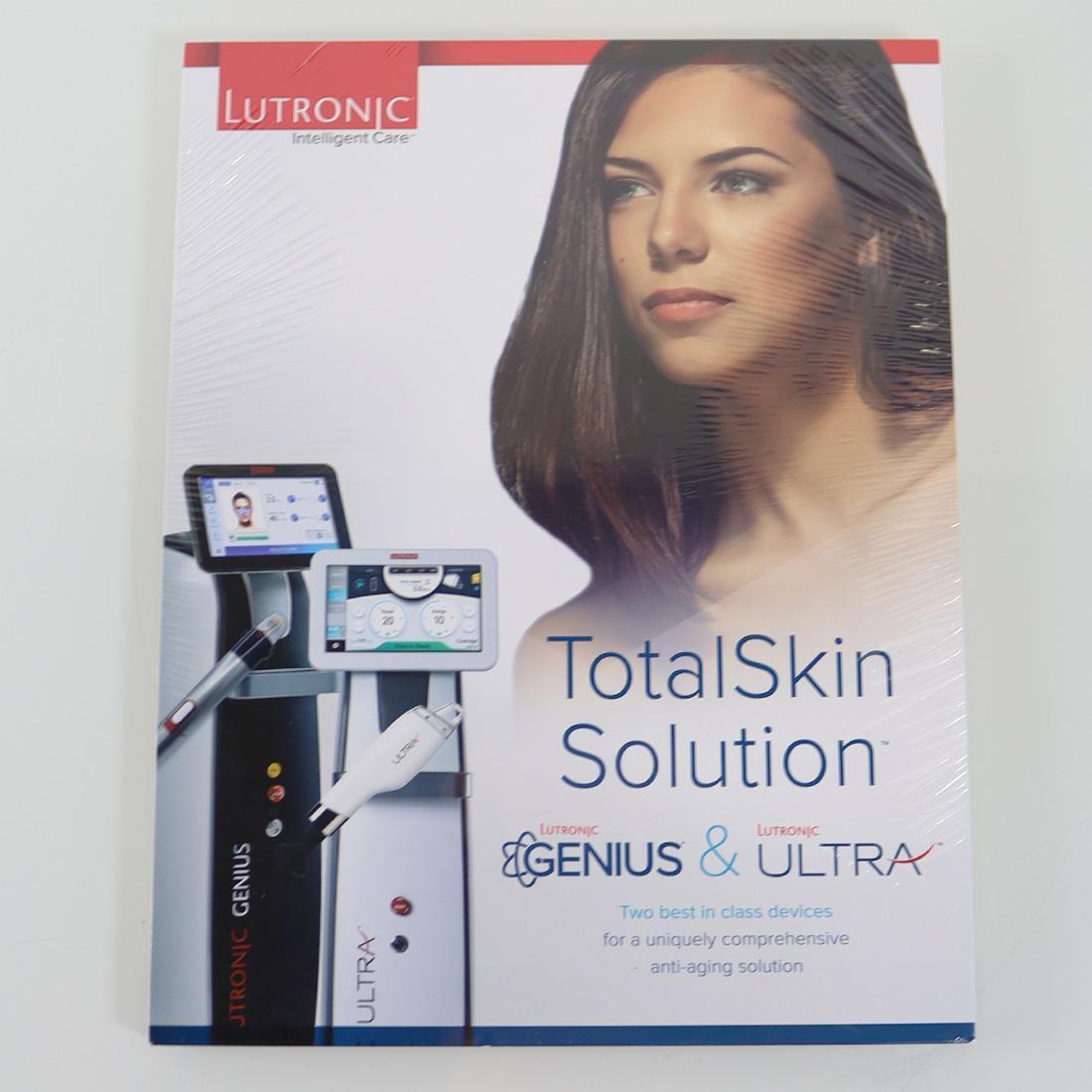 Lutronic Genius Ultra RadioFrequency Anti-Aging Patient Marketing Brochure x25Pc