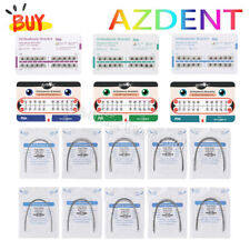 AZDENT Dental Orthodontic Round Niti Arch Wires Super Elastic / Metal Brackets picture