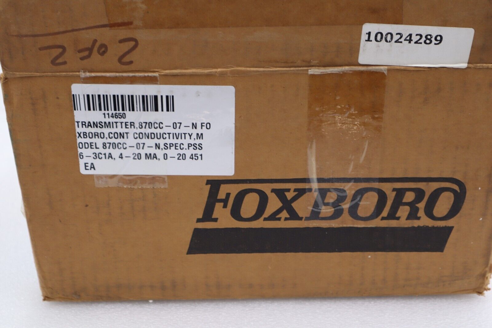 NEW Foxboro 870CC-07-N Electronic Transmitter STOCK 2197