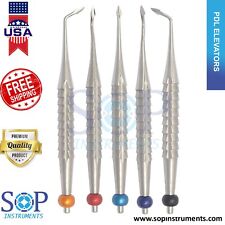 5 PCS Dental PDL Spade Luxating Root Bernard Surgical Extraction Spade Elevators picture