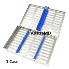 Dental Autoclave Sterilization Cassette Box Tray Rack Case For 10 Instruments picture