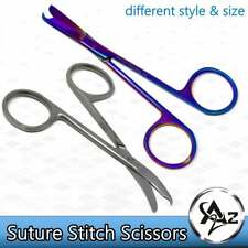 Suture Stitch Scissors for Delicate Suture Removal One Small Hook Shaped Tip picture