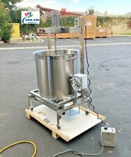 NEW 80L Steam Kettle Mixer Hand Crank Tilt Natural Gas and Electric Stirrer  picture