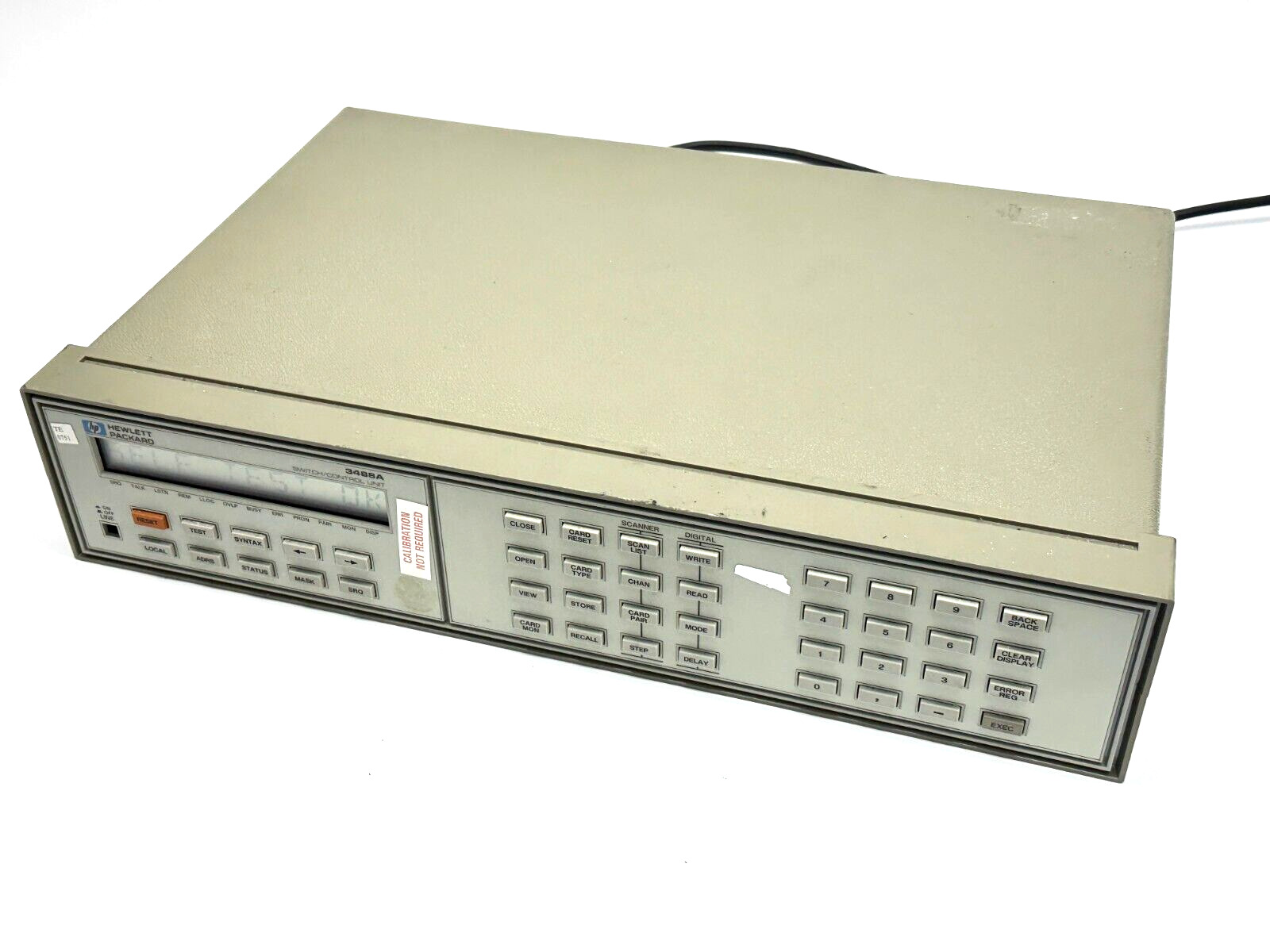 HP 3488A Switch Control Unit w/ 2x 44472A VHF Switch Modules