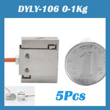5Pcs Micro DYLY-106 0-1Kg S-Type Load Cell Tension Compression  Weighting Sensor picture