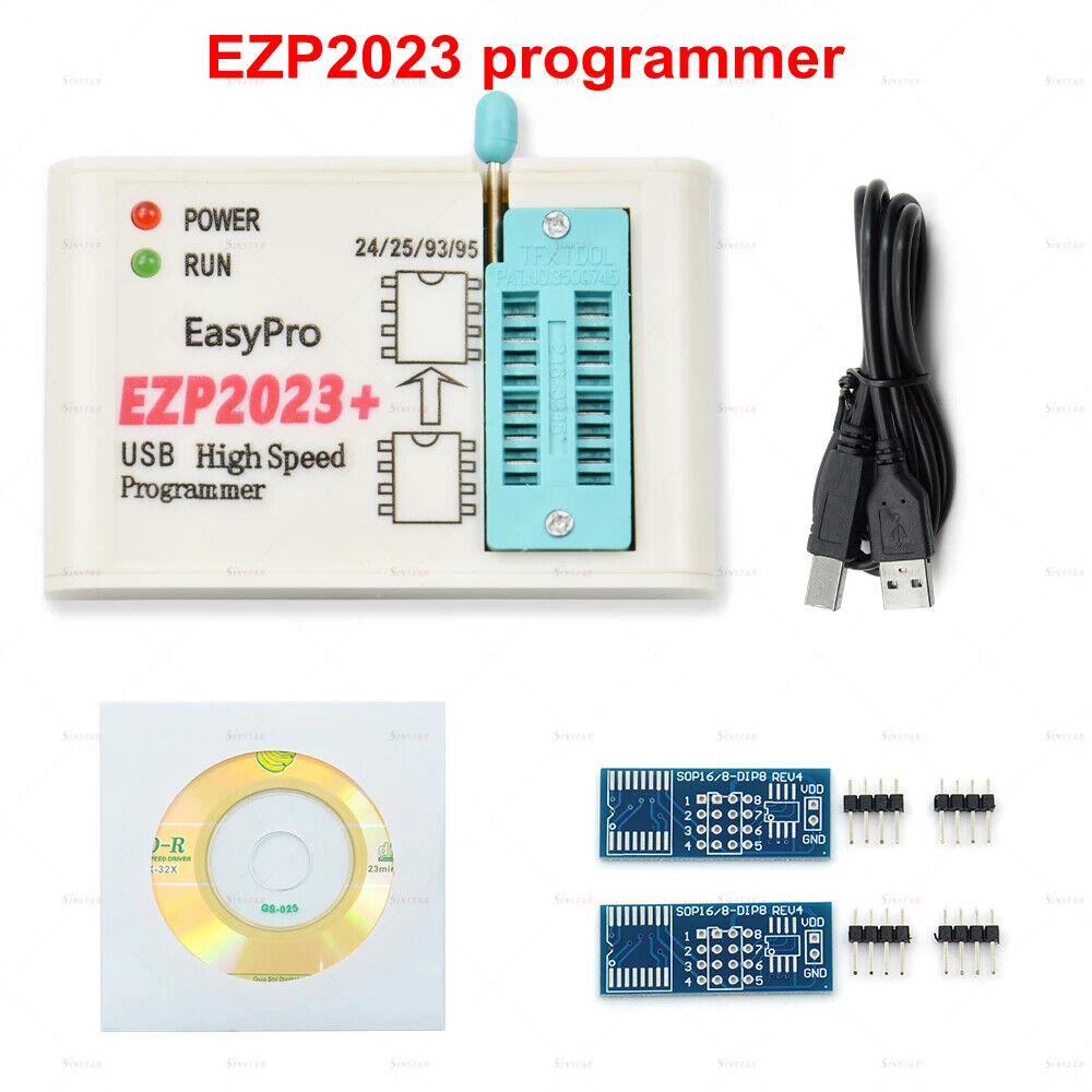 High-speed USB SPI Programmer 24 25 93 95EEPROM 25 Flash Bios Chip Adapter