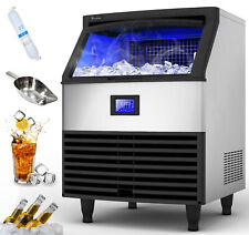 TAUS 440lbs/24h Commercial Ice Maker Machine Freestanding Ice Cube Machine picture