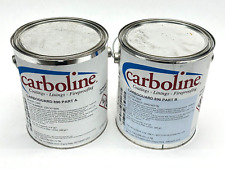 Carboline Carboguard 890 Part A/B Black C900 / Color 0908 Gallons EXPIRED 10/23 picture