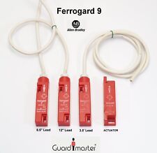 3 Guard Master Ferrogard 9 with 1 ferrogard actuator safety non contact 24vdc 1A picture