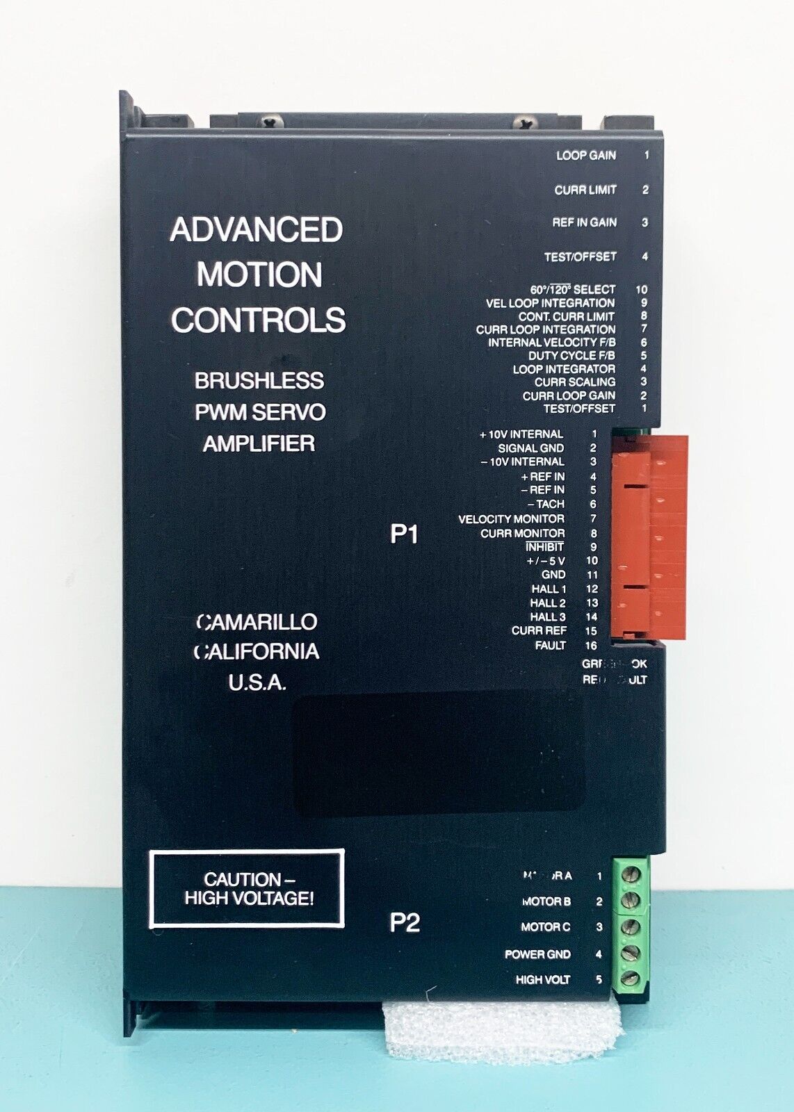 Advanced motion controls PWM Servo Amplifier B30A8G