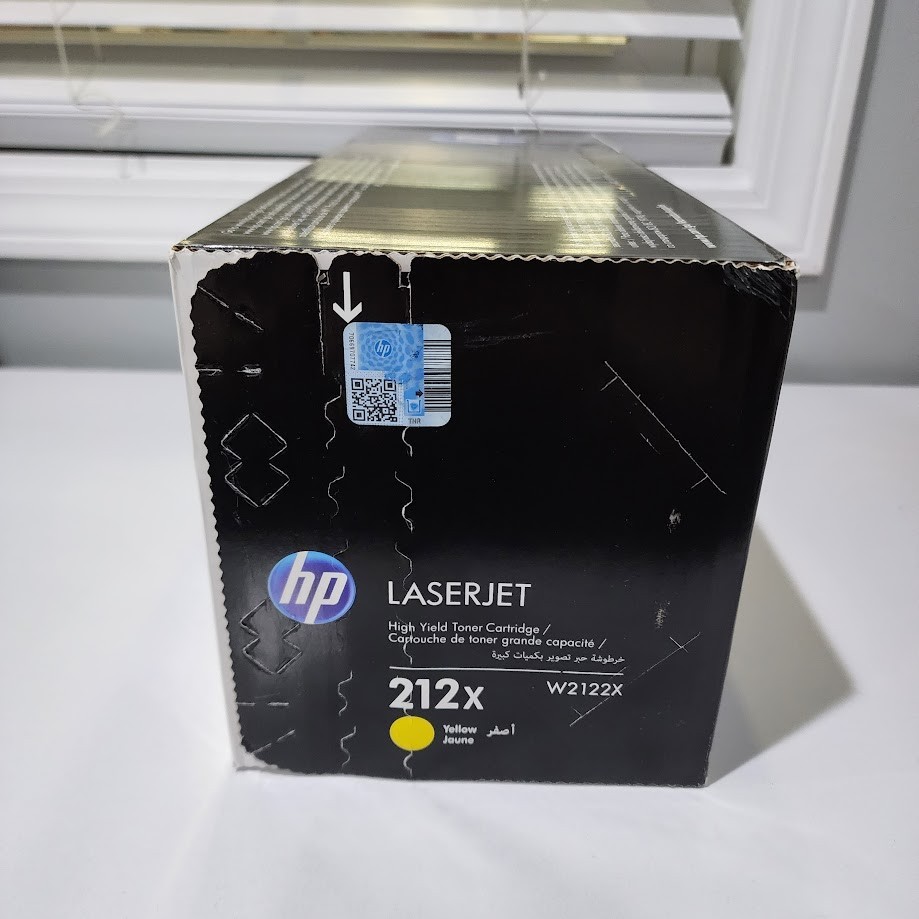 HP 212X Yellow | W2122X | Original HP Toner Cartridge – High Yield