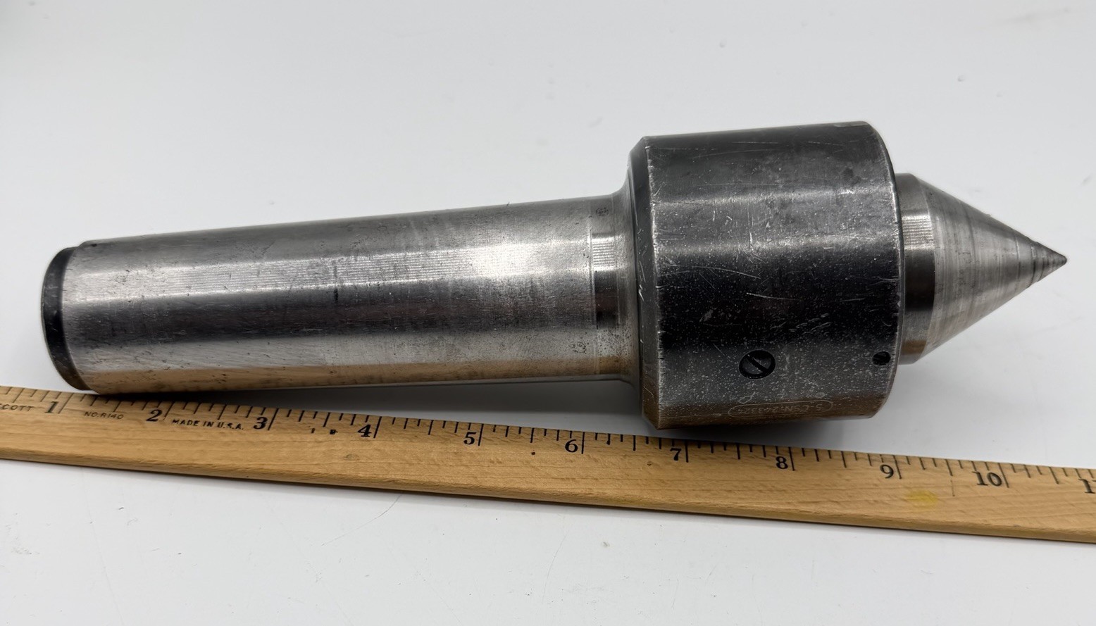 Skoda 5-CSN 243324 Live Center MT5 44mm For Parts Or Repair Seized Tip Czech Rep