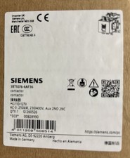 NEW Siemens 3RT1076-6AF36 SIRIUS 500A 3-Pole Contactor 110-127V Coil Sealed picture