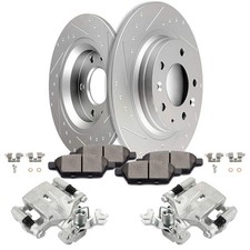 - 8PCS Rear Left & Right Disc Brake Kit For Ford 2006-2012 picture