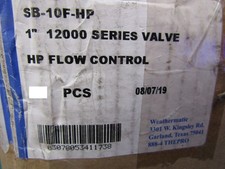 1– Weathermatic SB-10F-HP, 12000 Series Valve 1” HP Flow Control Sprinkler Valve picture