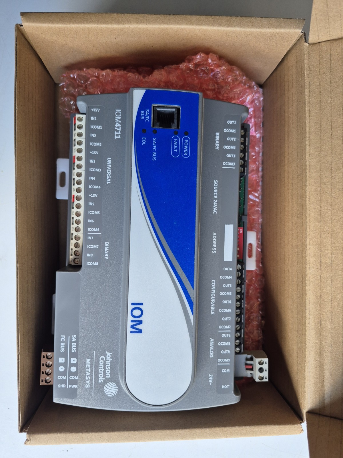 Johnson Controls Brand new original MS-IOM4711-0 PLC Controller fast shipping
