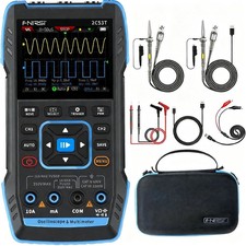 FNIRSI 2C53T 3in1 Digital Oscilloscope TouchScreen 50MHz Multimeter Signal Lab picture