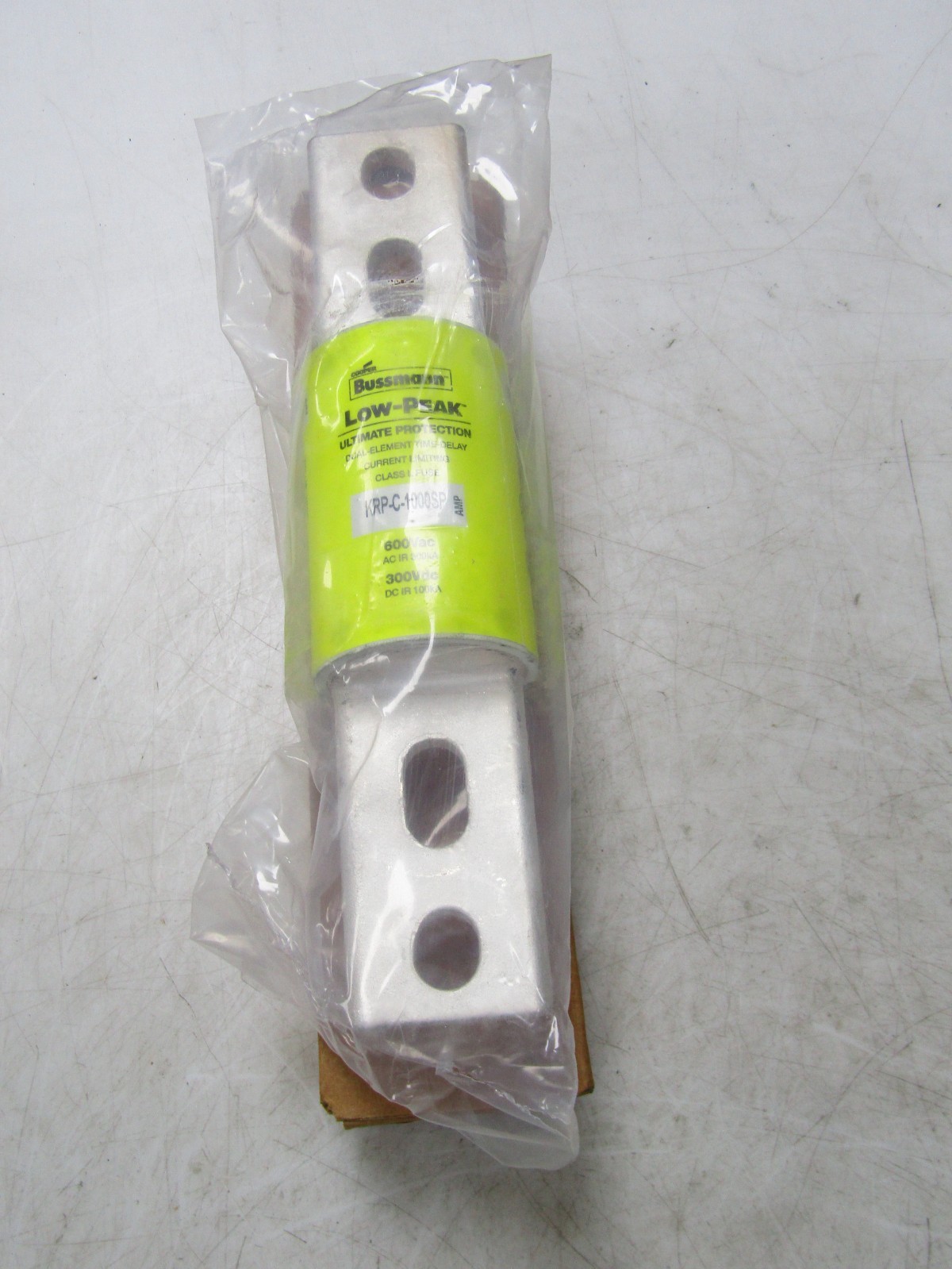 🙌 NEW BUSSMANN 1000 AMP LOW-PEAK DUAL ELEMENT FUSE 600 VAC 300 VDC KRP-C-1000SP