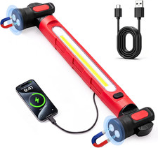 Magnetic Work Light Bar Rechargeable Under Hood LED Light for Mechanic 1 Pack picture