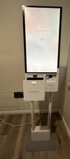 Samsung KM24A Touch Screen Kiosk with Full Stand and Printer picture