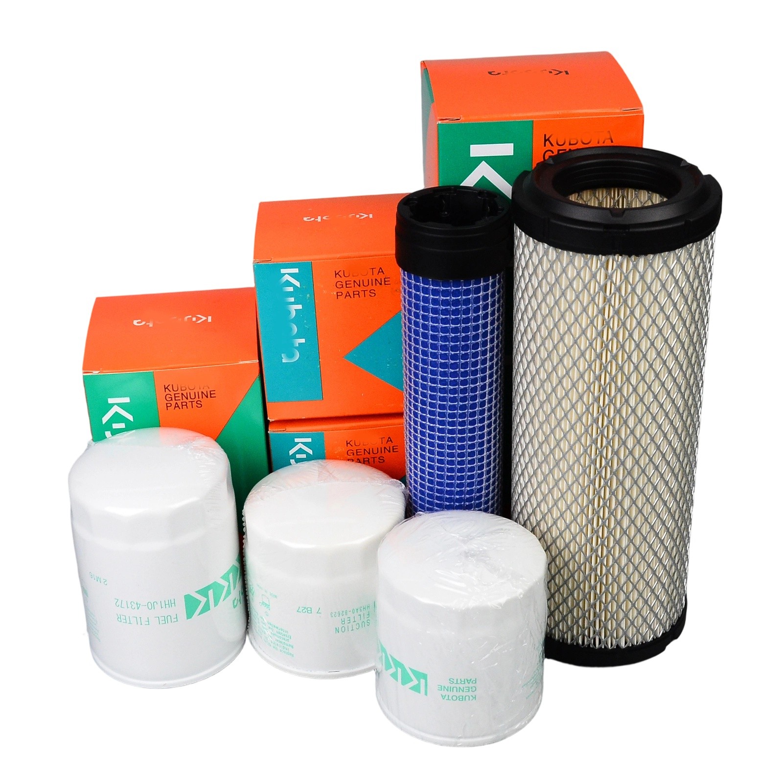 New Complete Filter Service Kit for Kubota L3901 DT and L3301 DT