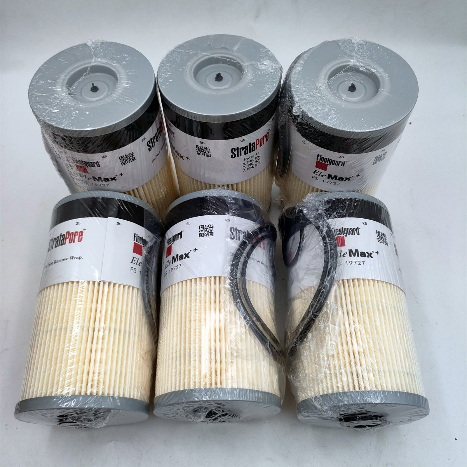 6PCS Genuine Fleetguard FS19727 Cummins Fuel/Water Separator US