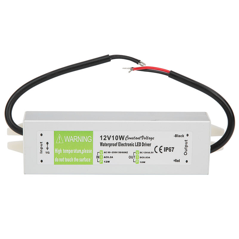 AC to DC 12V/24V LED Driver Outdoor Waterproof Transformer Power Supply Adapter