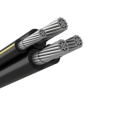 100' Notre Dame 1/0-1/0-1/0-2 Aluminum URD Direct Burial Cable (150 Amp) 600V picture