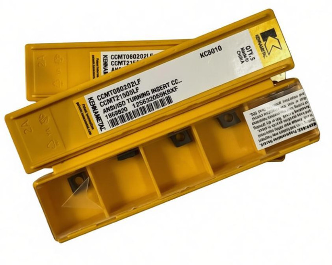 KENNAMETAL CCMT060202LF CCMT21505LF KC5010 CNC Carbide Inser 10pcs