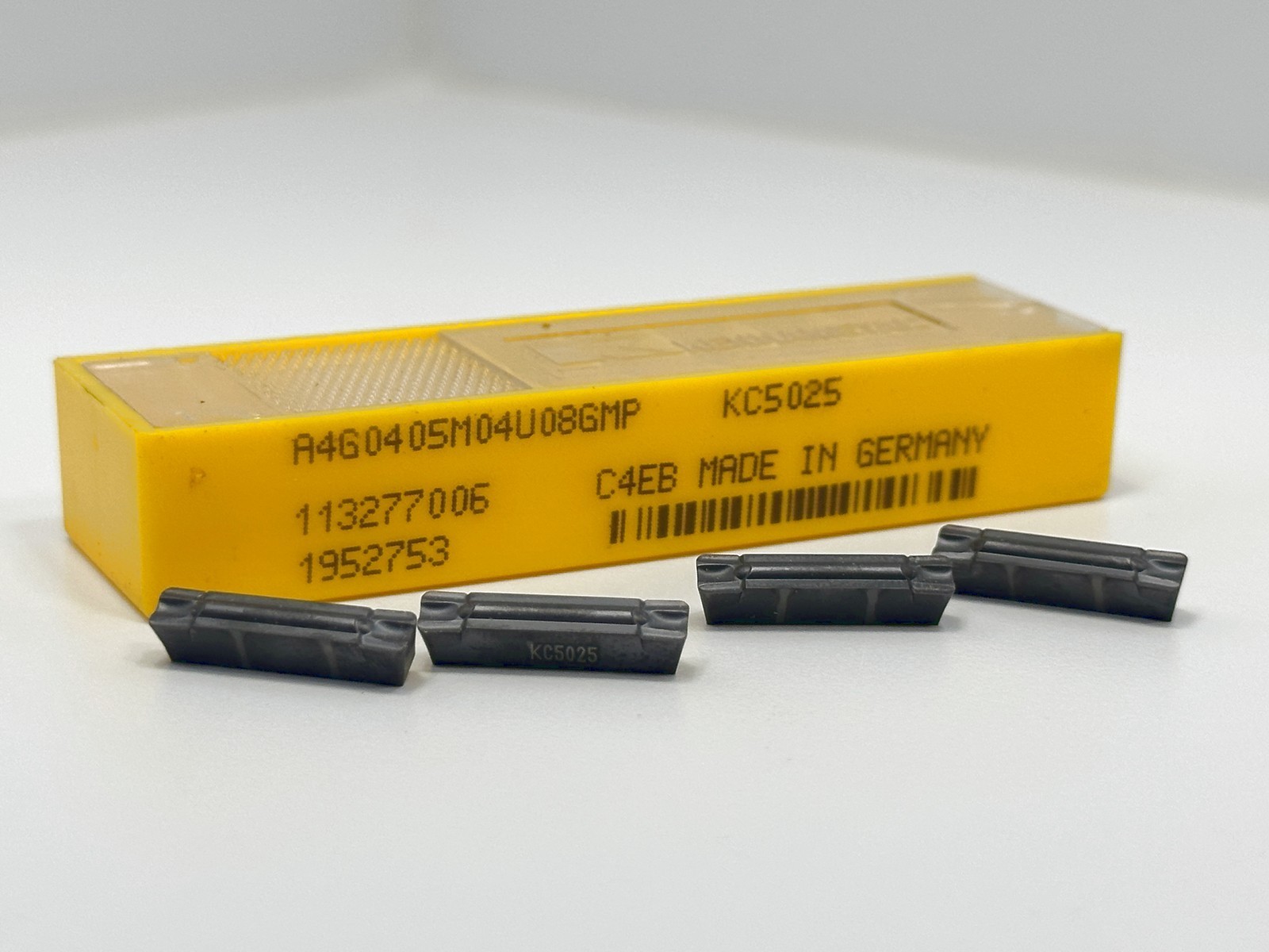 Kennametal A4G0405M04U08GMP | New Carbide Inserts 1952753 | Grade KC5025 | 4pcs