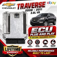 12620981 | 2010 Chevrolet Traverse 3.6L PCM Engine Computer ECM ECU Programmed picture
