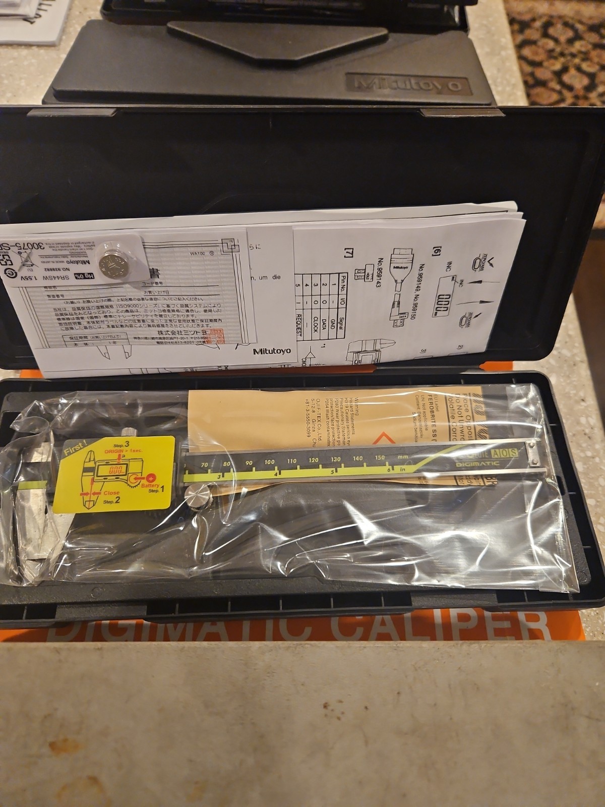 Mitutoyo Digimatic 0-6 inch Digital Vernier Caliper