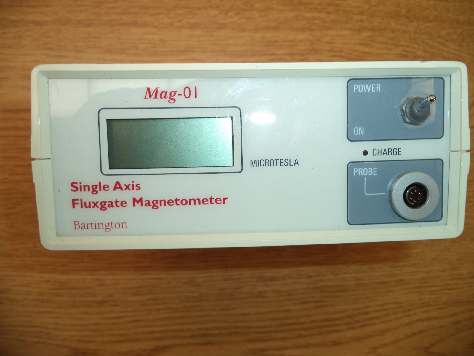 Bartington MAG-01 single axis Fluxgate Magnetometer