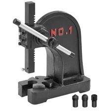 Arbor Press 1 Ton Manual Desktop Press Lever Mountable Bearings Cast Iron picture