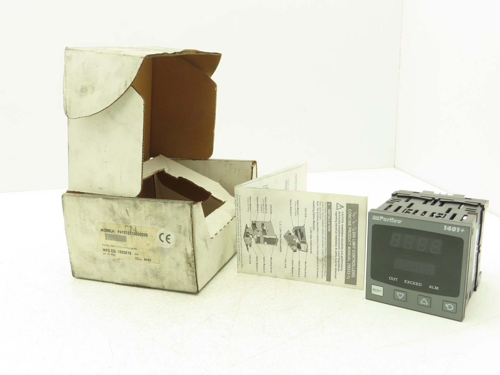 Partlow P4701Z210000200 1401+ Temp Limit Controller Z210000200