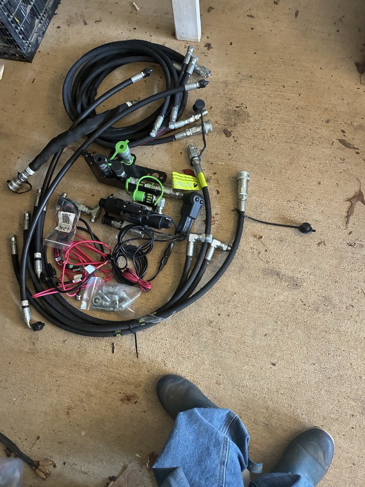 3rd valve assembly for tractor never used half price 