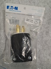 NEW EATON L1430P 4 WIRE LOCKING TWIST MALE 20 AMP PLUG 125/250V 3P NEMA L14-30P picture