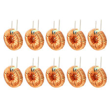 10pcs Horizontal Toroid Magnetic Inductance Mono Layer Wire 220uH 5A Coil picture